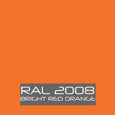 RAL 2008 Bright Red Orange tinned Paint Buzzweld Coatings