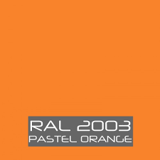 RAL 2003 Pastel Orange Aerosol Paint Buzzweld Coatings