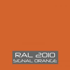 RAL 2010 Signal Orange tinned Paint Buzzweld Coatings