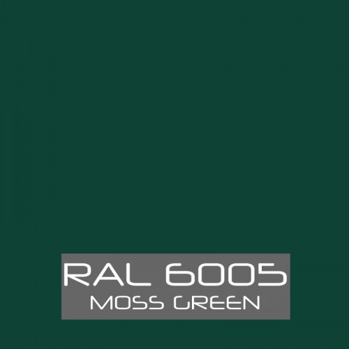 RAL 6005 Moss Green tinned Paint Buzzweld Coatings